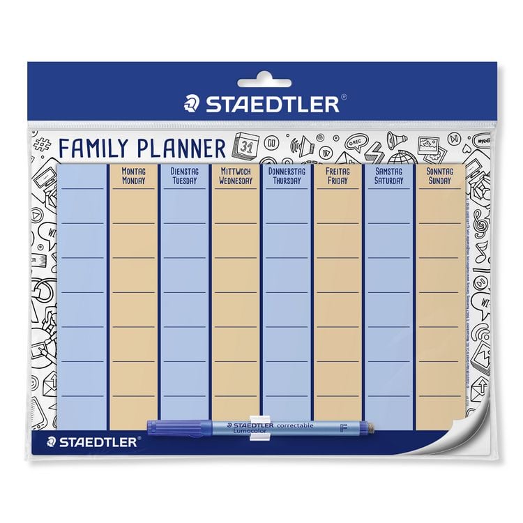 Produktbild: STAEDTLER Schreib- und Zeichbedarf Lumocolor Familienplaner 641