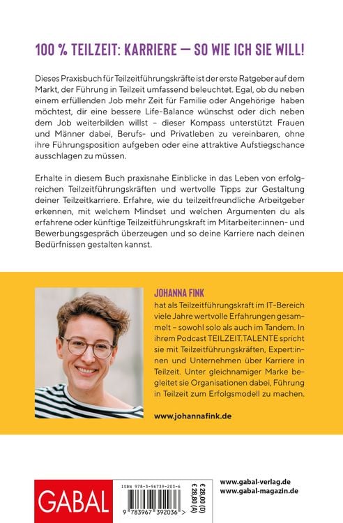Produktbild: So wird F&uuml;hrung in Teilzeit zum Erfolg!