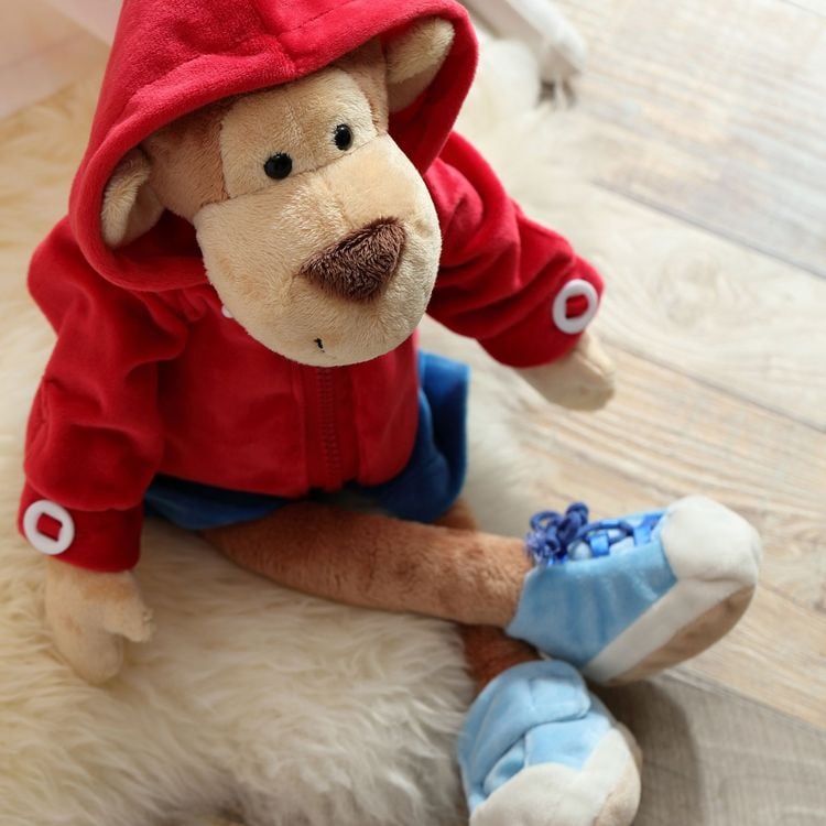 Produktbild: sigikid 40989 - Lernaffe, Soft PlayQ M&auml;dchen & Jungen Lernspielzeug, empf. ab 1 Jahr