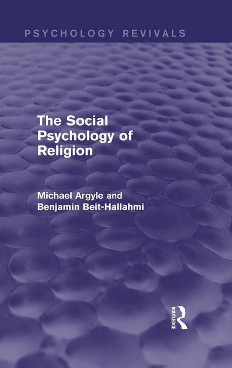 Produktbild: The Social Psychology of Religion (Psychology Revivals)
