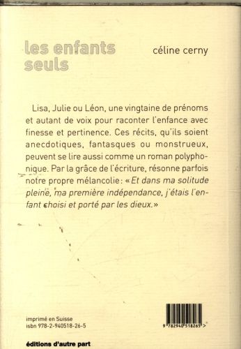 Produktbild: Les enfants seuls