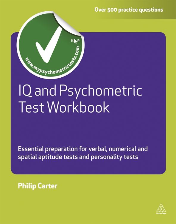 Produktbild: IQ and Psychometric Test Workbook