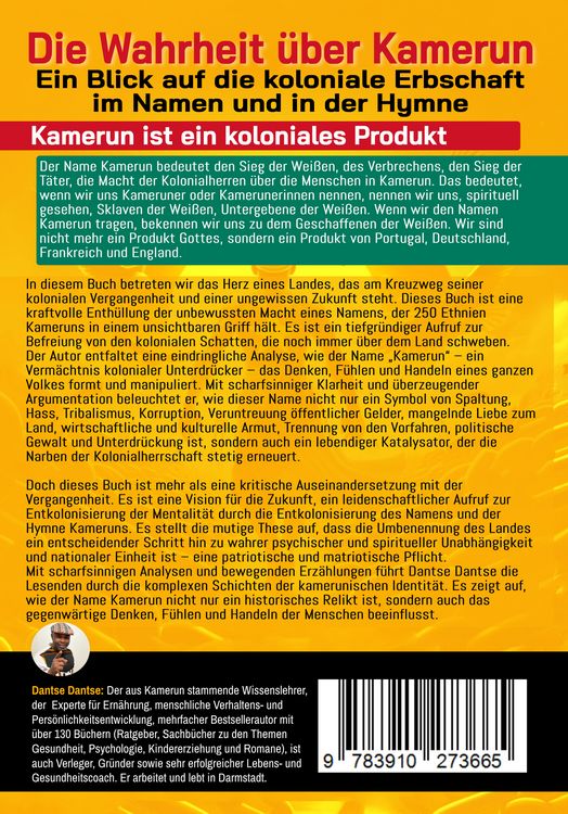 Produktbild: Dantse, D: Kamerun, wir sagen Nein: verborgene Wahrheiten