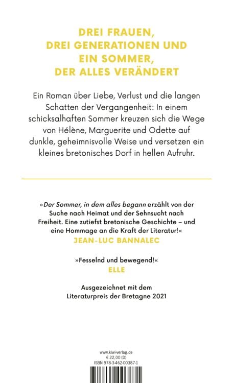Produktbild: Der Sommer, in dem alles begann