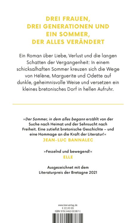 Produktbild: Der Sommer, in dem alles begann