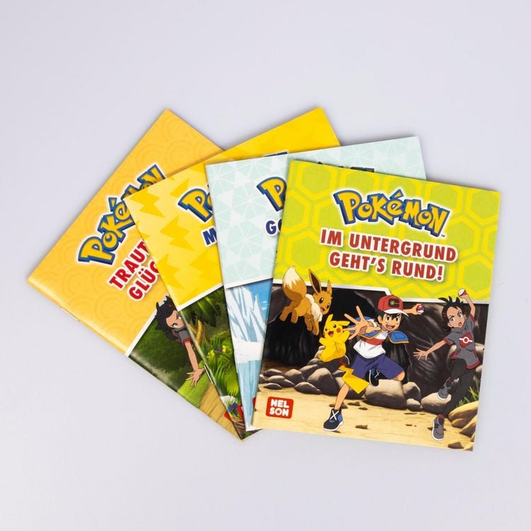 Produktbild: Nelson Mini-B&uuml;cher: 4er Pok&eacute;mon 5-8