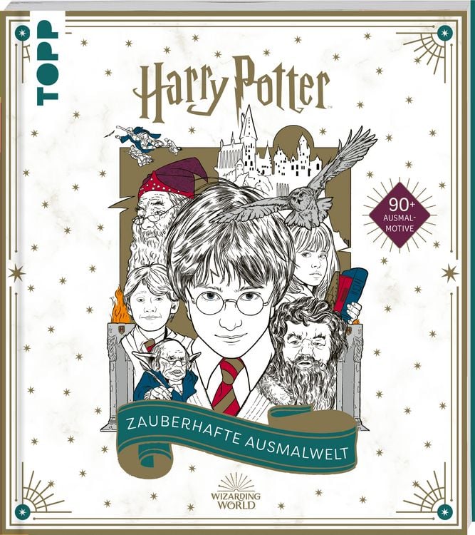 Produktbild: Harry Potter - Zauberhafte Ausmalwelt