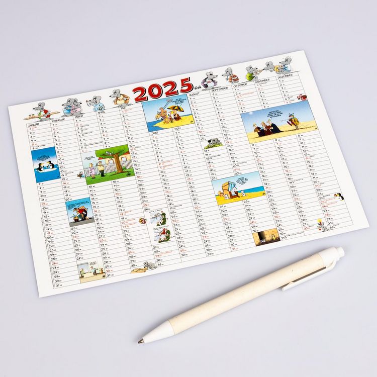 Produktbild: Uli Stein Kalenderkarte 2025