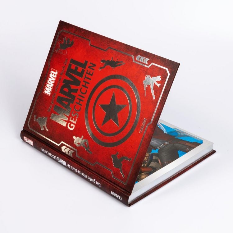 Produktbild: Marvel: Das gro&szlig;e silberne Buch der MARVEL-Geschichten