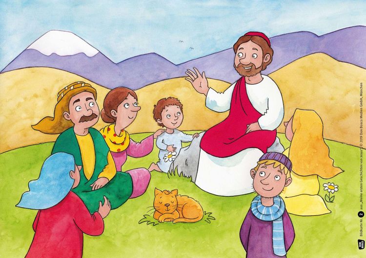 Produktbild: Meine ersten Geschichten von Jesus. Die U3-Bibel im Kamishibai. Kamishibai Bildkartenset.