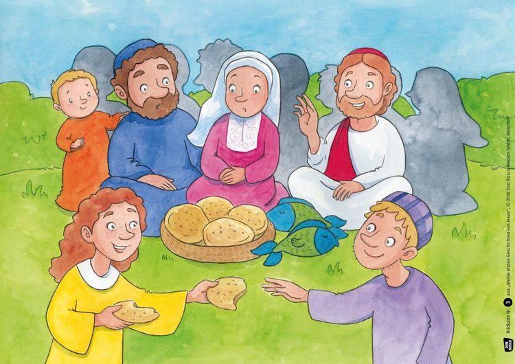 Produktbild: Meine ersten Geschichten von Jesus. Die U3-Bibel im Kamishibai. Kamishibai Bildkartenset.