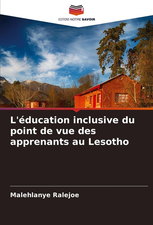 Produktbild: L'&eacute;ducation inclusive du point de vue des apprenants au Lesotho