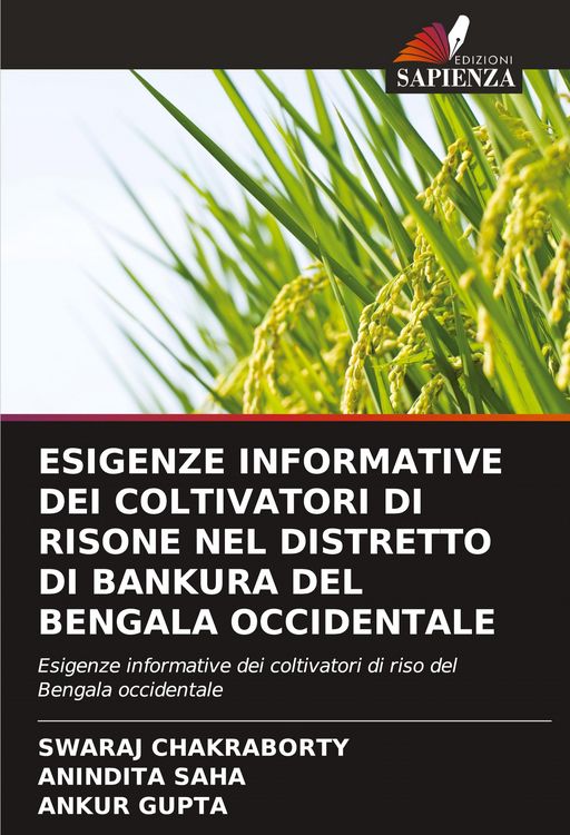 Produktbild: Esigenze Informative Dei Coltivatori Di Risone Nel Distretto Di Bankura Del Bengala Occidentale