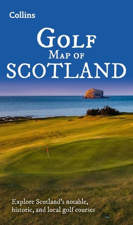 Produktbild: Collins Golf Map of Scotland