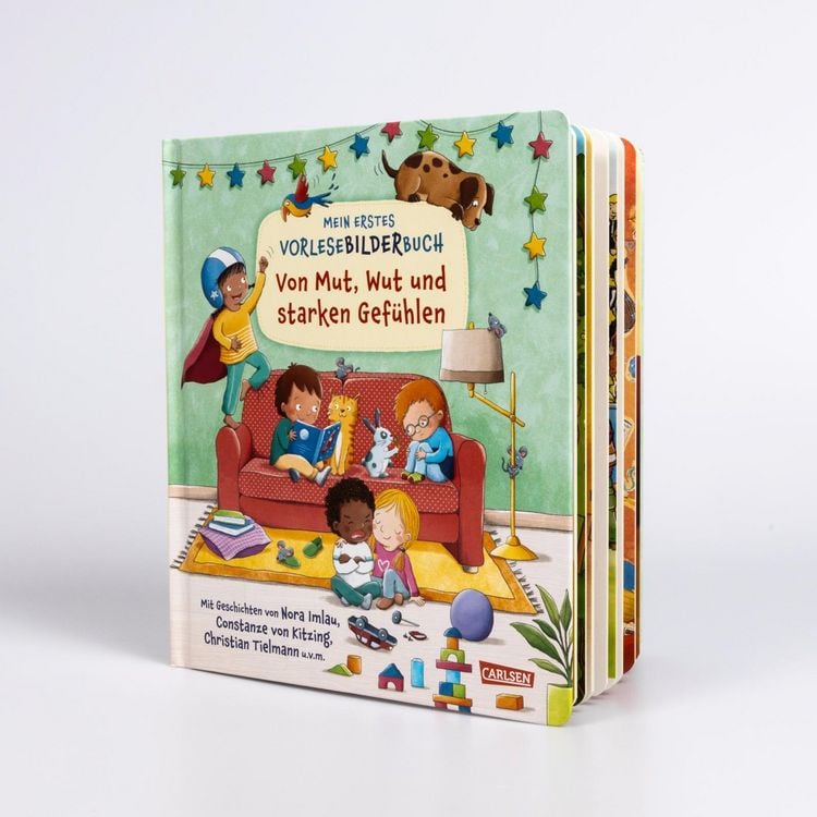 Produktbild: Mein erstes Vorlese-Bilder-Buch: Von Mut, Wut und starken Gef&uuml;hlen