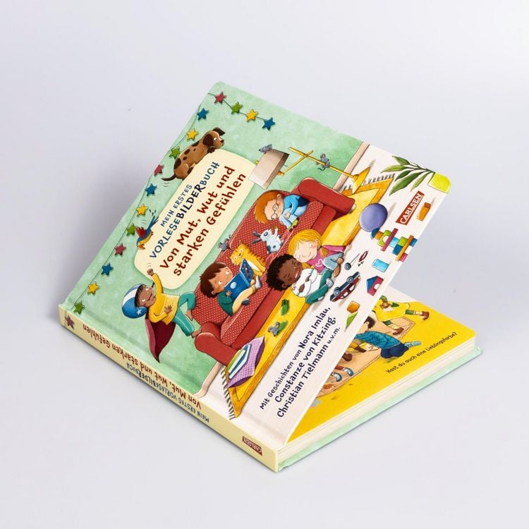 Produktbild: Mein erstes Vorlese-Bilder-Buch: Von Mut, Wut und starken Gef&uuml;hlen