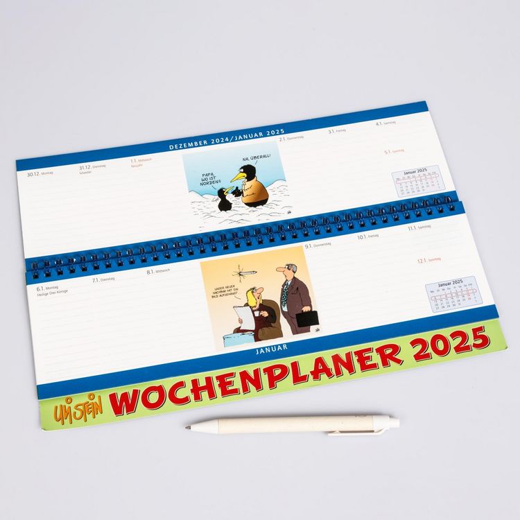 Uli Stein Wochenplaner 2025 Tischkalender Tischkalender Thalia