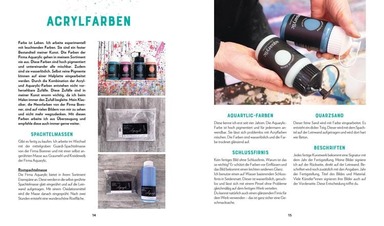 Produktbild: Expressiv abstrakt malen