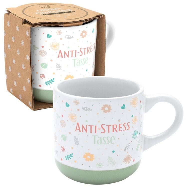 Produktbild: GRUSS & CO Espressotasse Motiv Anti-Stress, 10 cl