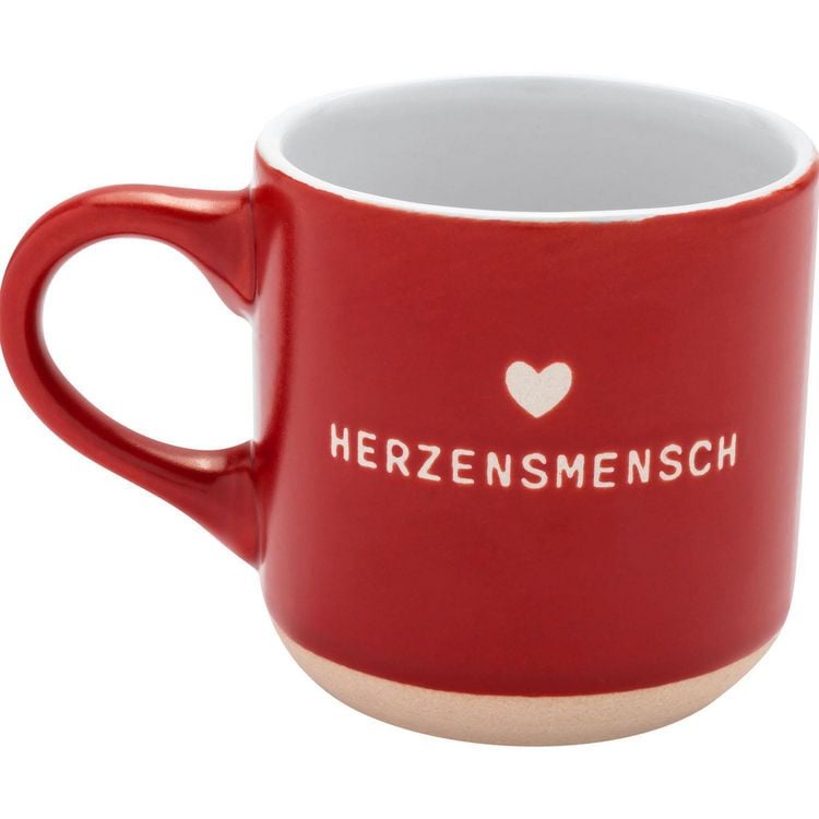 Produktbild: GRUSS & CO Espressotasse Motiv Herzensmensch, 10 cl