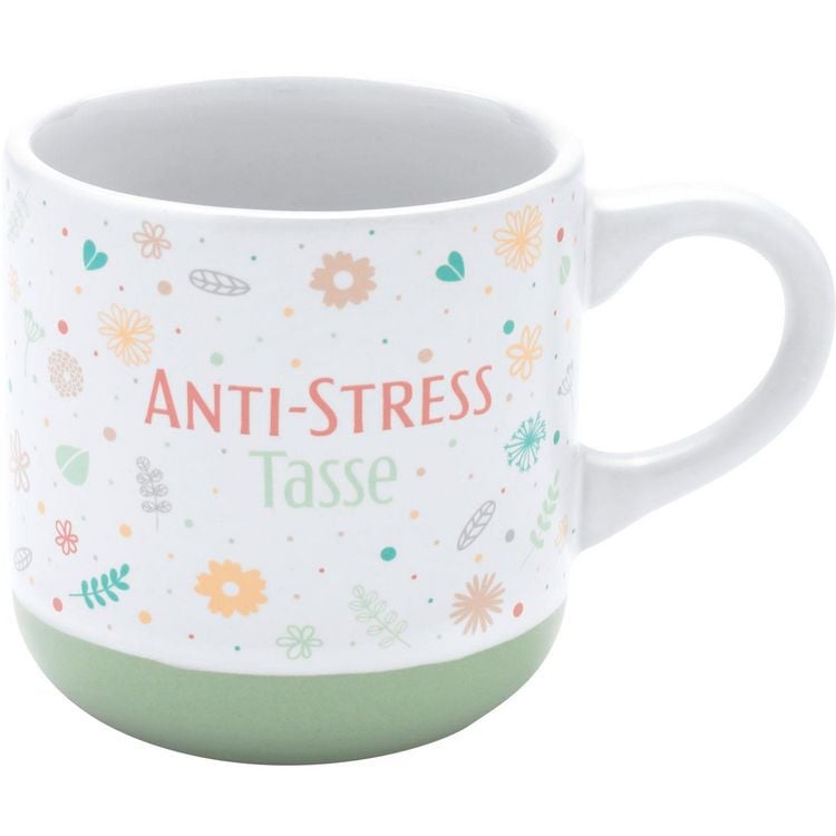 GRUSS & CO XL Anti-Stress Tasse 60 Cl – Mit Spruch, Porzellan, In Geschenkverpackung