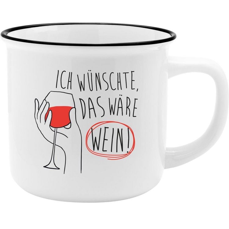 Produktbild: GRUSS & CO Becher Motiv Wein