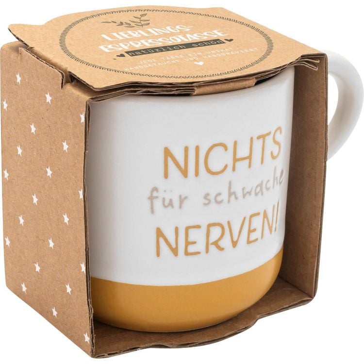 Produktbild: GRUSS & CO Espressotasse Motiv Nerven, 10 cl