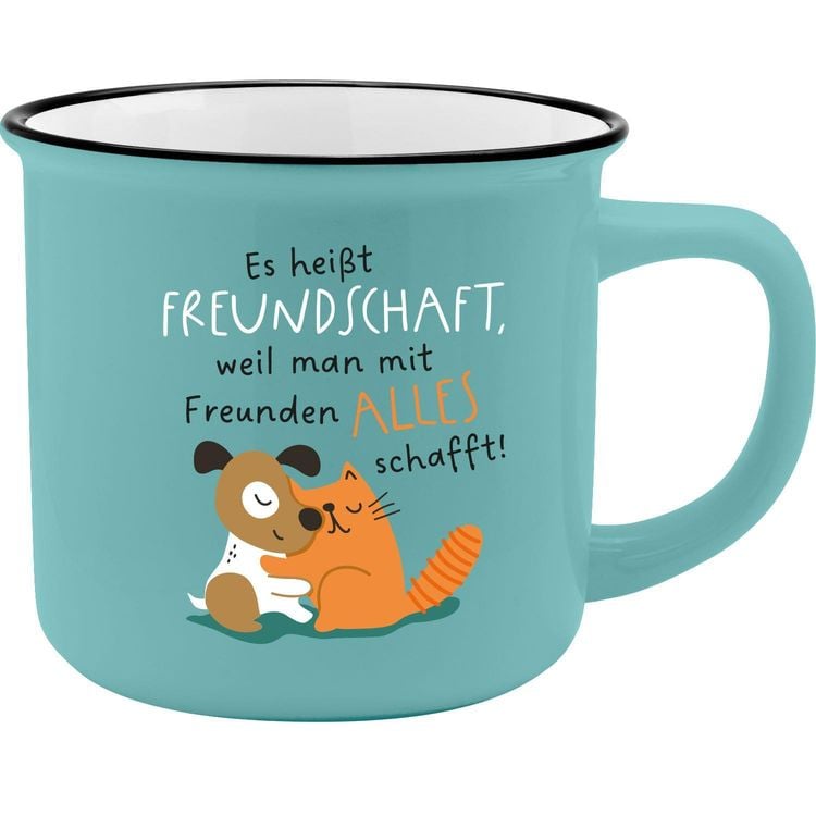 Produktbild: GRUSS & CO Becher Motiv Freundschaft