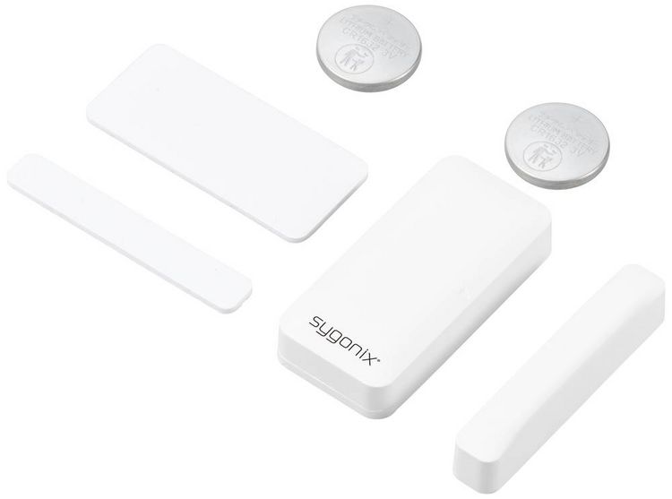 Produktbild: Sygonix SY-6052184 T&uuml;rkontakt, Fensterkontakt Wei&szlig;