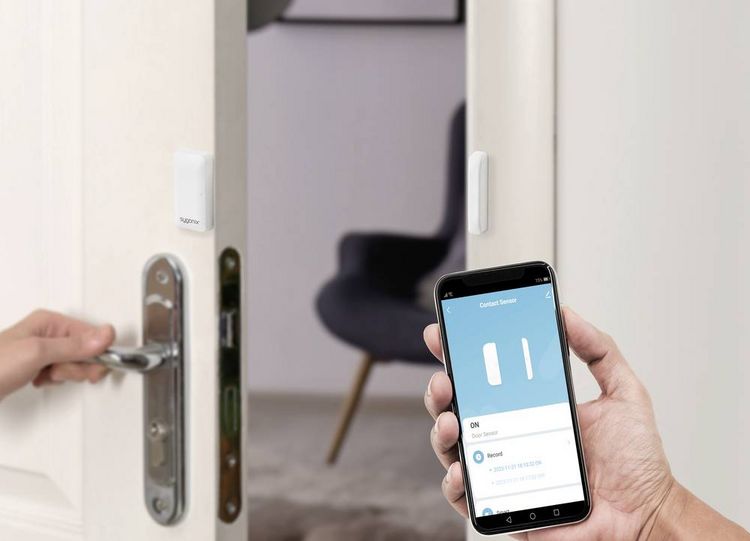 Produktbild: Sygonix SY-6052184 T&uuml;rkontakt, Fensterkontakt Wei&szlig;