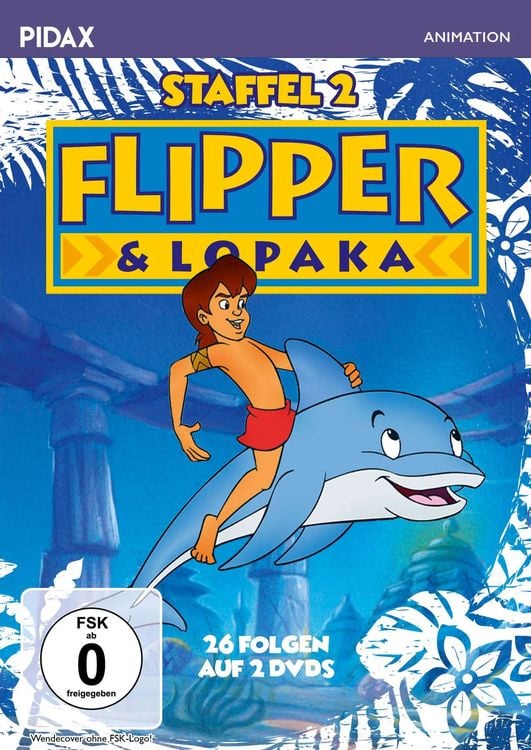Produktbild: Flipper & Lopaka, Staffel 2 / Weitere 26 Folgen der Zeichentrickserie &uuml;ber den allseits beliebten Delfin (Pidax Animation) [2 DVDs]