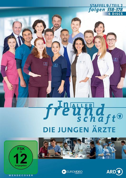 Produktbild: Die Jungen &Auml;rzte, Staffel 9, Teil 2 (Folgen 358-378) [6 DVDs]