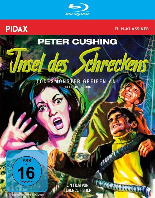 Produktbild: Insel des Schreckens (Island of Terror) / Grusel-Schocker mit Starbesetzung (Pidax Film-Klassiker)