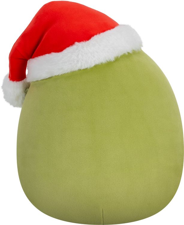 Produktbild: Squishmallows Weihnachts Grinch, 25cm (Grinch in Santa Hat)