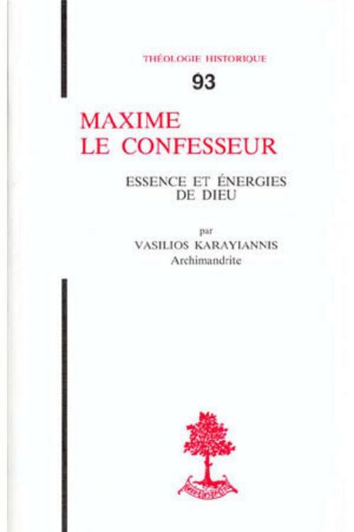 Produktbild: Th N93 - Maxime le Confesseur - Essence et Energies de Dieu