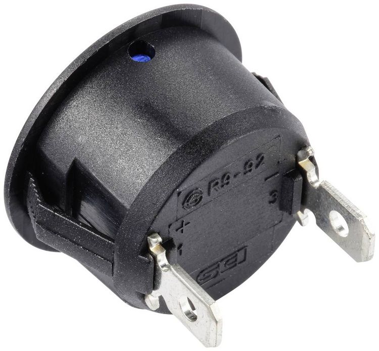 Produktbild: TRU COMPONENTS TC-11193672 Standard Signalleuchte mit Leuchtmittel 12 V/DC Blau 1St.