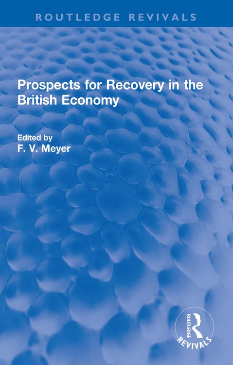 Produktbild: Prospects for Recovery in the British Economy