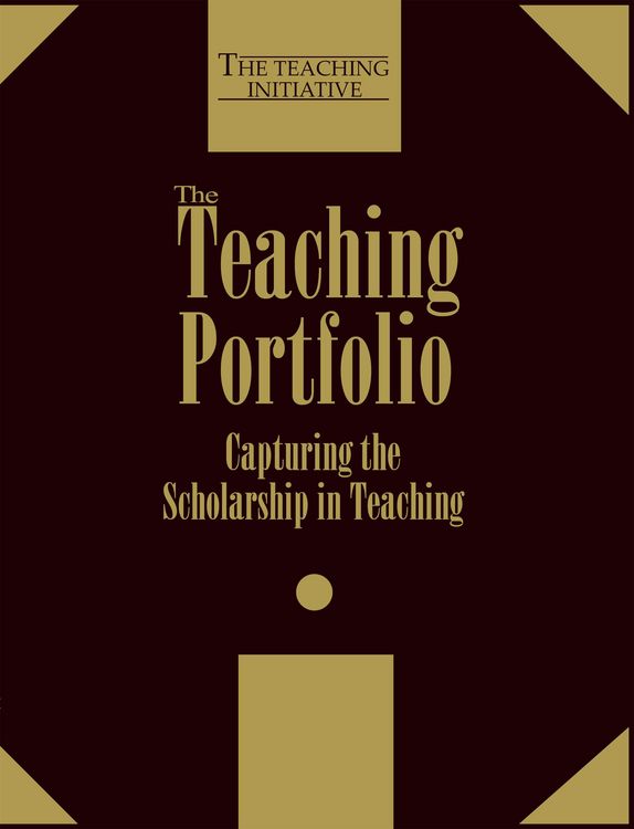 Produktbild: The Teaching Portfolio