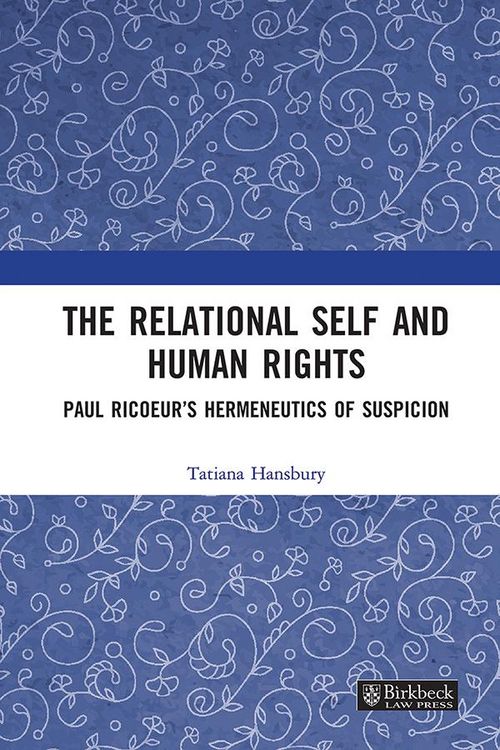 Produktbild: The Relational Self and Human Rights