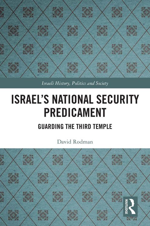 Produktbild: Israel's National Security Predicament
