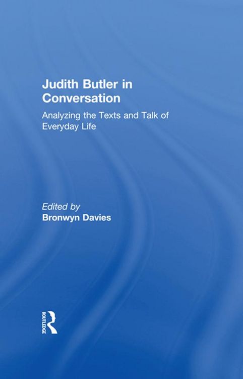 Produktbild: Judith Butler in Conversation