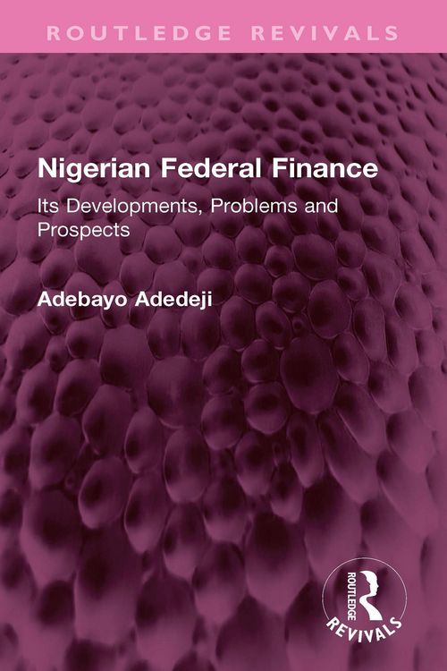 Produktbild: Nigerian Federal Finance