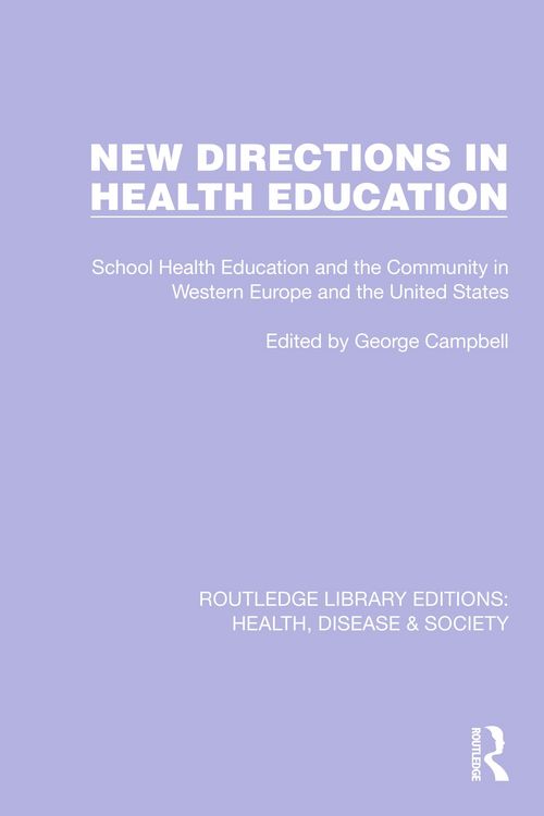 Produktbild: New Directions in Health Education