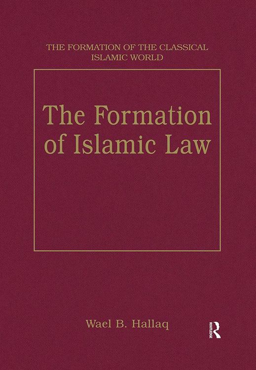 Produktbild: The Formation of Islamic Law