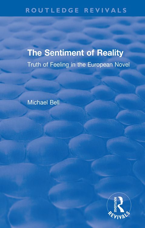 Produktbild: The Sentiment of Reality