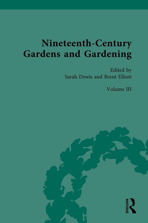 Produktbild: Nineteenth-Century Gardens and Gardening
