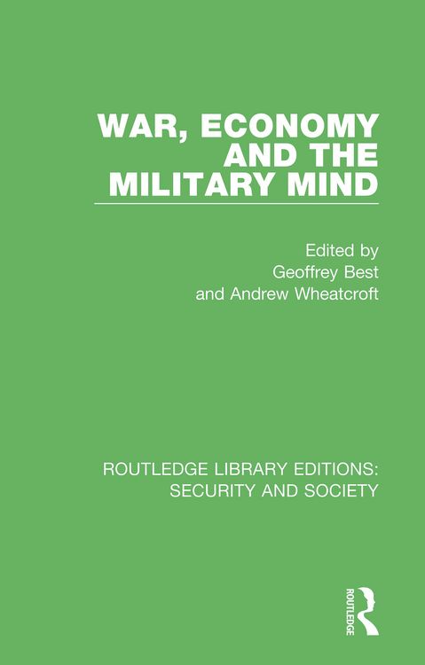 Produktbild: War, Economy and the Military Mind