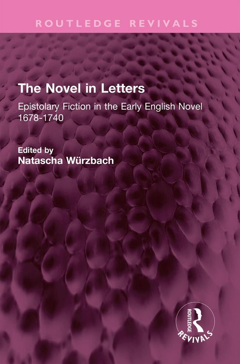 Produktbild: The Novel in Letters