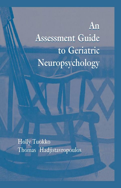 Produktbild: An Assessment Guide To Geriatric Neuropsychology