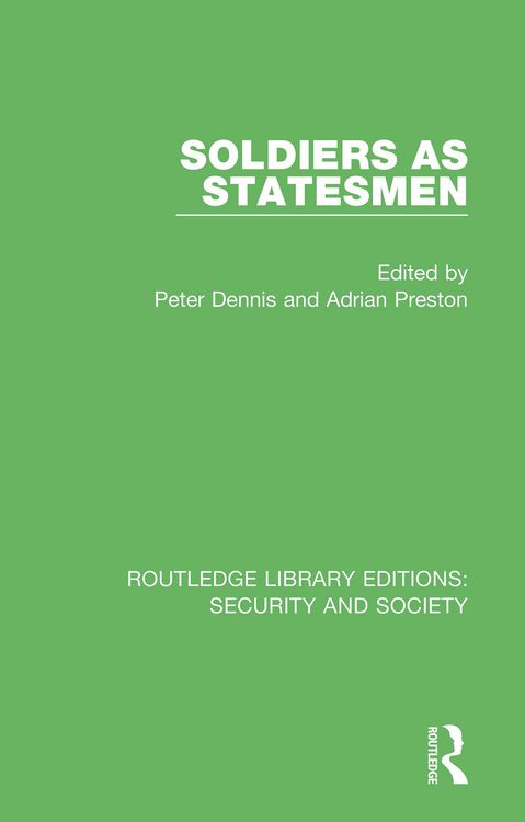 Produktbild: Soldiers as Statesmen
